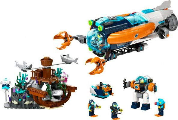 LEGO City 60379 Deep-Sea Explorer Submarine - 3