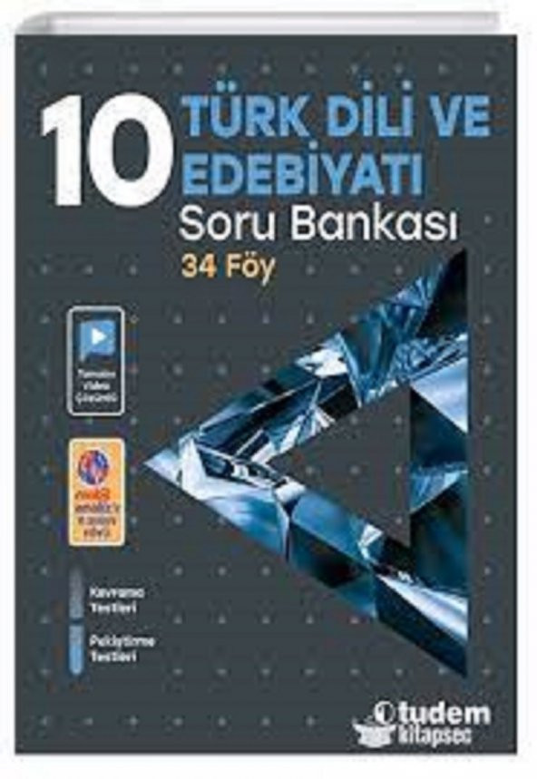10.Sınıf Türk Dili Ve Edebiyatı Soru Bankası Tudem Eğitim