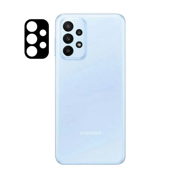 Vendas Samsung A23 Uyumlu 3D Cam Kamera Lens Koruyucu