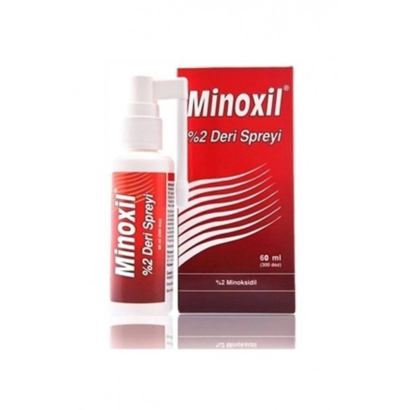 Minoxil %2  60 ml Deri Spreyi