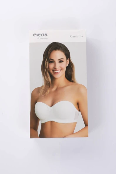Eros Kadın Straplez Boş Kap Sütyen - 3