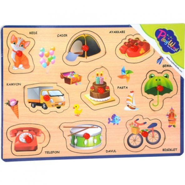 Playwood Ahşap Tutmalı Karışık Seri Ony-290/291 - 2