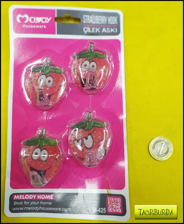 Çilek Askı 4Lü.77.211.