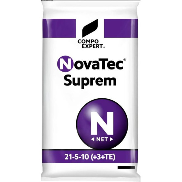 NovaTec Suprem 21-5-10 (+3+TE) 25KG Özel Çim ve Meyve gübresi