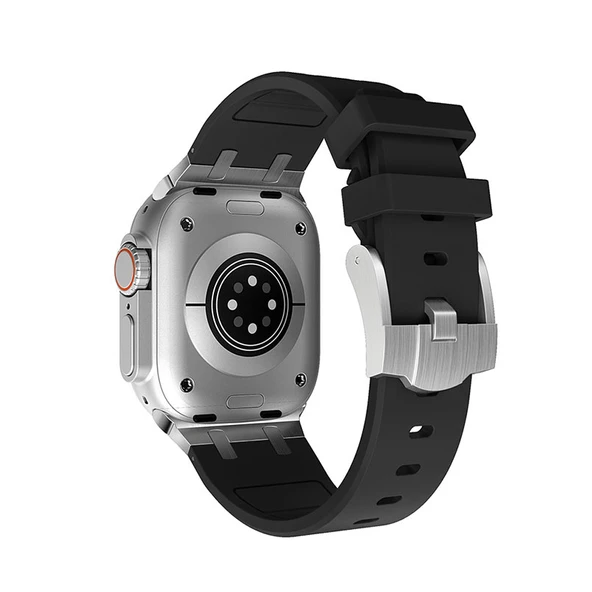 Apple Watch Ultra 49mm Zore KRD-89 Silikon Kordon - 10