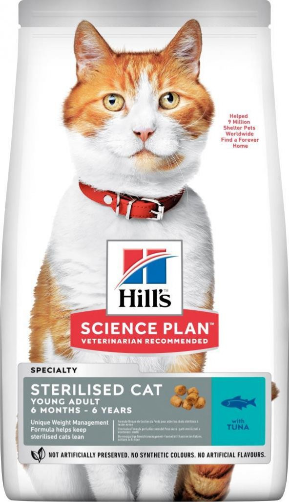 Hills Science Plan Tuna Balıklı Kısırlaştırılmış Kedi Maması 1,5 Kg