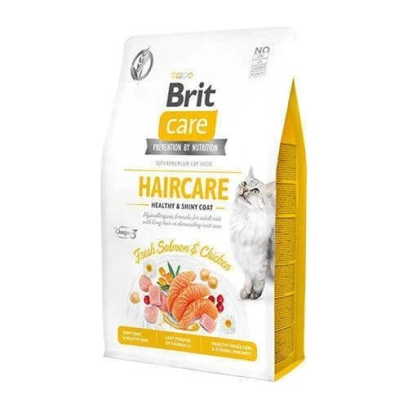 Brit Care Deri ve Tüy Bakım Destekleyici Tahılsız Kedi Maması 7 Kg