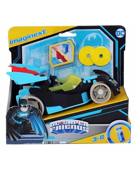 Imaginext DC Super Friends Özel Araçlar Bat Tech Batmobile HFD48