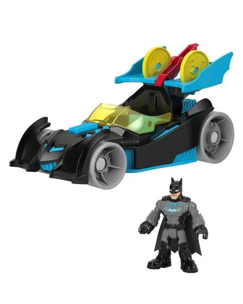 Imaginext DC Super Friends Özel Araçlar Bat Tech Batmobile HFD48 - Resim 2
