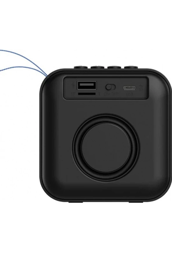 Bluetooth Speaker Square S1 Bluetooth Kablosuz Dahili Mikrofon Mono Hoparlör - 2