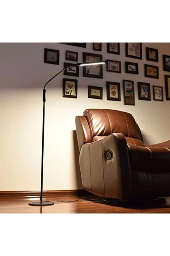 Aukey Modern Iç Mekan Aydınlatma Led Ayaklı 5 Kademeli Ayarlanabilir Parlaklık Modern Park Lambası - 2