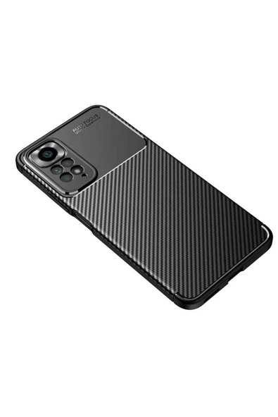 Xiaomi Redmi Note 12 4G ile Uyumlu Kılıf Karbon Delüx Parmak Izi Yapmayan Ultra Slim Tpu Silikon - Resim 5