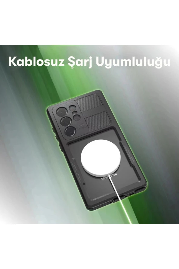 Samsung Galaxy S23 Ile Uyumlu Su Geçirmez Kılıf Ip68 Sertifika Waterprof 1 Saat 2 Metre Su Sızdırmaz - Resim 3
