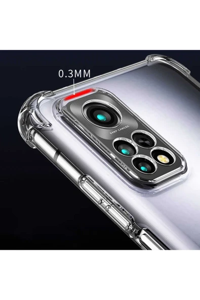 Xiaomi Mi 12t Pro Ile Uyumlu Kılıf Kamera Korumalı Nitro Anti Shock Silikon - Resim 6