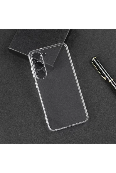 Galaxy A34 Ile Uyumlu Kılıf Süper Esnek Toz, Kirden Koruyan Silikon Süper Şeffaf - Resim 5