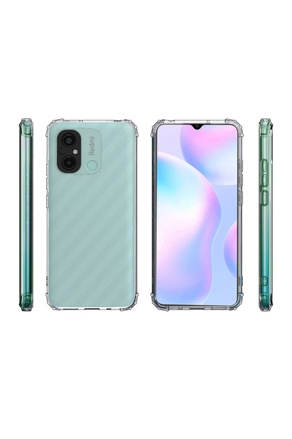 Xiaomi Redmi 12c Ile Uyumlu Kılıf Kamera Korumalı Nitro Anti Shock Silikon - Resim 2