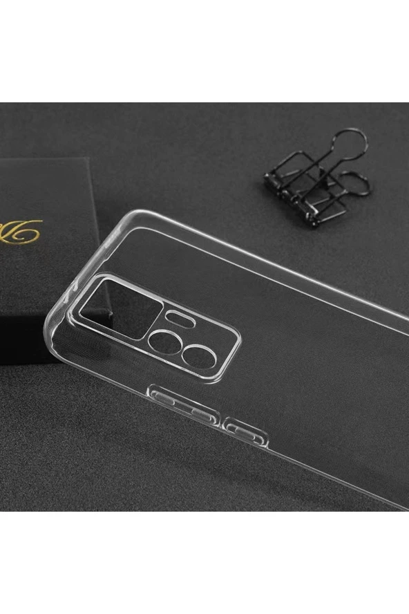 Xiaomi Mi 12t Pro 5g Ile Uyumlu Kılıf Süper Esnek Toz, Kirden Koruyan Silikon Süper Şeffaf - Resim 2