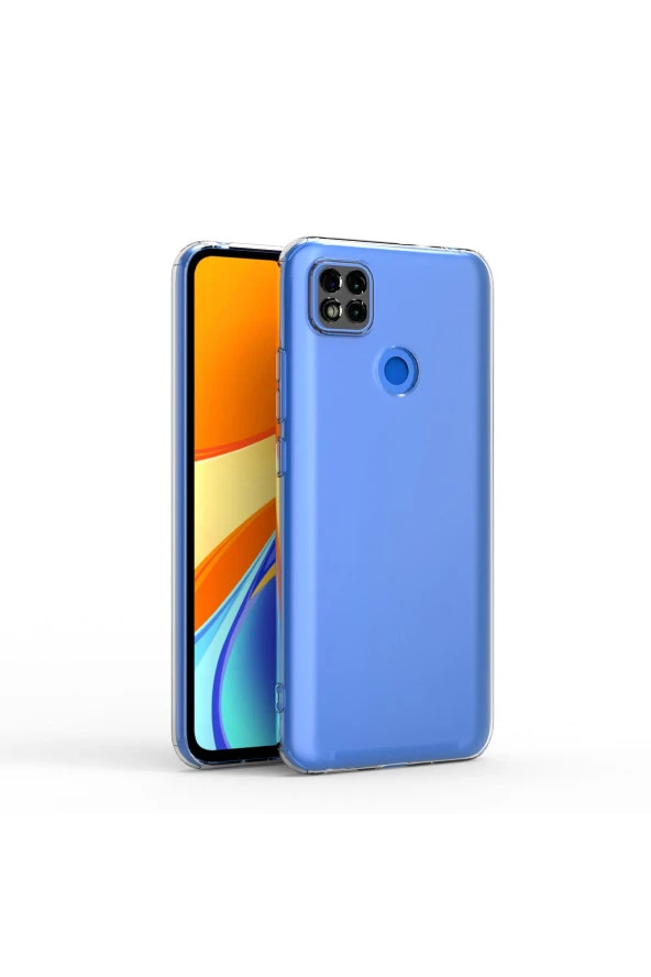 Xiaomi Redmi 10a Ile Uyumlu Kılıf Süper Esnek Toz, Kirden Koruyan Silikon Süper Şeffaf - Resim 3