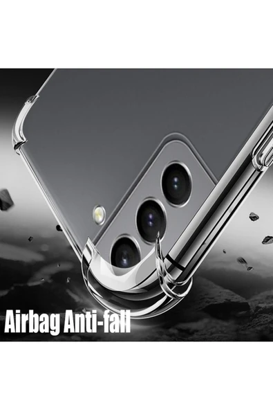 Galaxy S22 Ile Uyumlu Kılıf Kamera Korumalı Nitro Anti Shock Silikon - Resim 5
