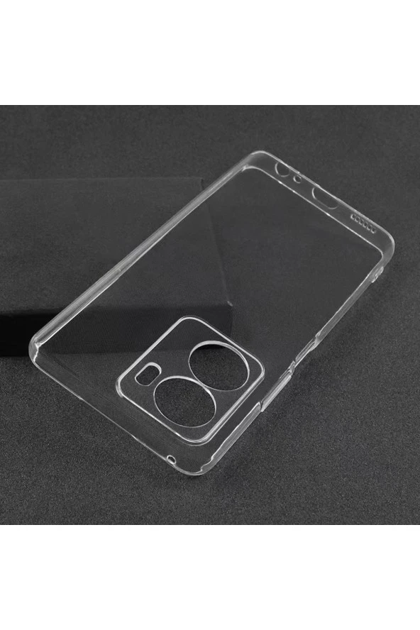Vivo Y16 Ile Uyumlu Kılıf Süper Pürüzsüz Yüzey Şeffaf Silikon Kapak - Resim 4