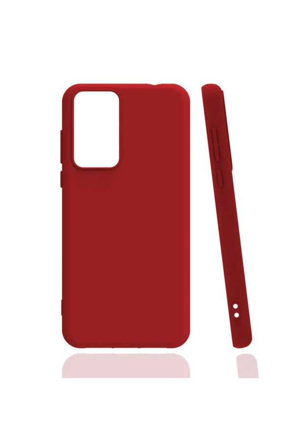 Xiaomi Mi 12t Ile Uyumlu Kılıf Soft Pürüzsüz Bye Silikon Kırmızı ürün görseli