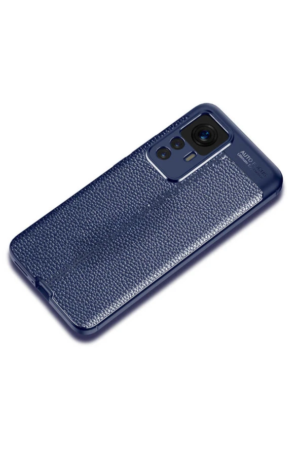 Xiaomi Mi 12t Ile Uyumlu Silikon Kılıf Niss Silikon Deri Görünümlü Ultra Slim Fit Kılıf - Resim 2