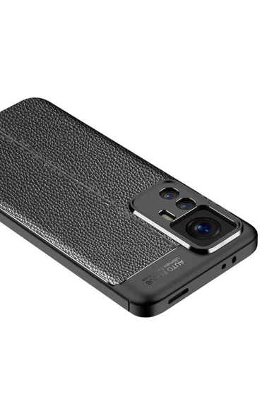 Xiaomi Mi 12t Ile Uyumlu Silikon Kılıf Niss Silikon Deri Görünümlü Ultra Slim Fit Kılıf - Resim 5