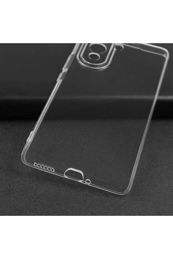 Huawei Nova 10 Ile Uyumlu Kılıf Süper Şeffaf Silikon Kapak - Resim 4