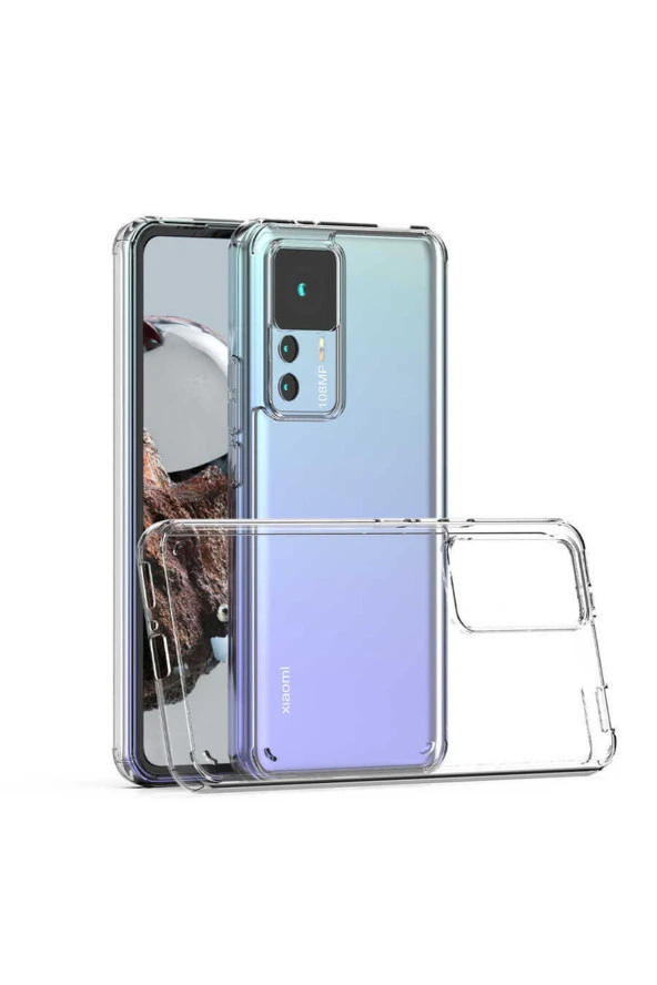 Xiaomi Mi 12t Ile Uyumlu Ultra Kılıf Cosse Silikon Şeffaf Kapak ürün görseli