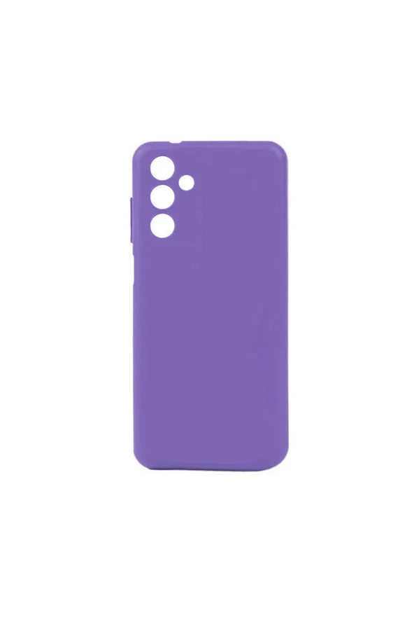 Galaxy A04s Ile Uyumlu Kılıf Soft Pürüzsüz Bye Silikon Lila ürün görseli