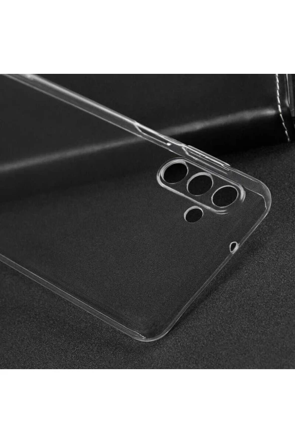 Galaxy A04s Ile Uyumlu Kılıf Süper Silikon Kapak Şeffaf - Resim 3