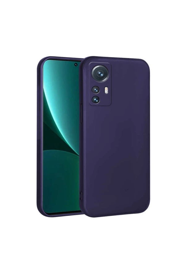 Xiaomi Mi 12 Lite Ile Uyumlu Kılıf Premier Silikon Koruyucu Kapak Lacivert ürün görseli