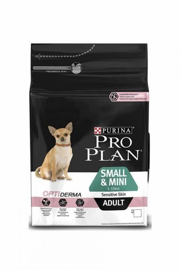 Proplan Small&Mini Adult Somonlu Küçük Irk Yetişkin Köpek Maması 3 Kg