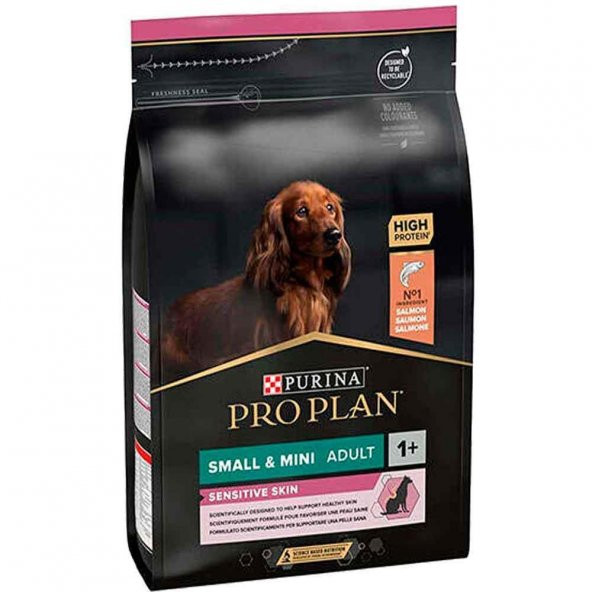 Proplan Small&Mini Adult Somonlu Küçük Irk Yetişkin Köpek Maması 3 Kg - 2