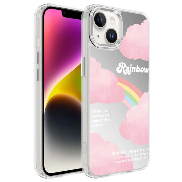 Apple iPhone 14 Kılıf Airbagli Parlak Tasarımlı Zore Mimbo Kılıf - Resim 7