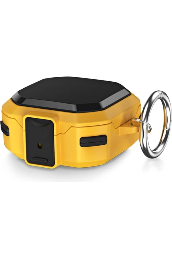 Galaxy Buds Live Ile Uyumlu Kılıf Darbeye Dayanıklı Bungalow Sert Koruyucu Kılıf + Askılık ürün görseli