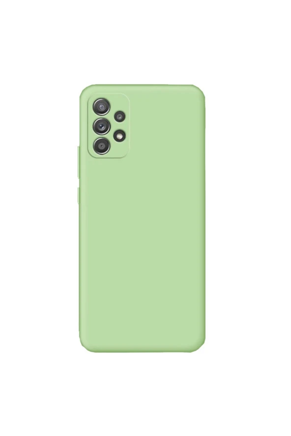 Galaxy A23 Ile Uyumlu Kılıf Mara Silky Termoplastik Kılıf Açık Yeşil ürün görseli