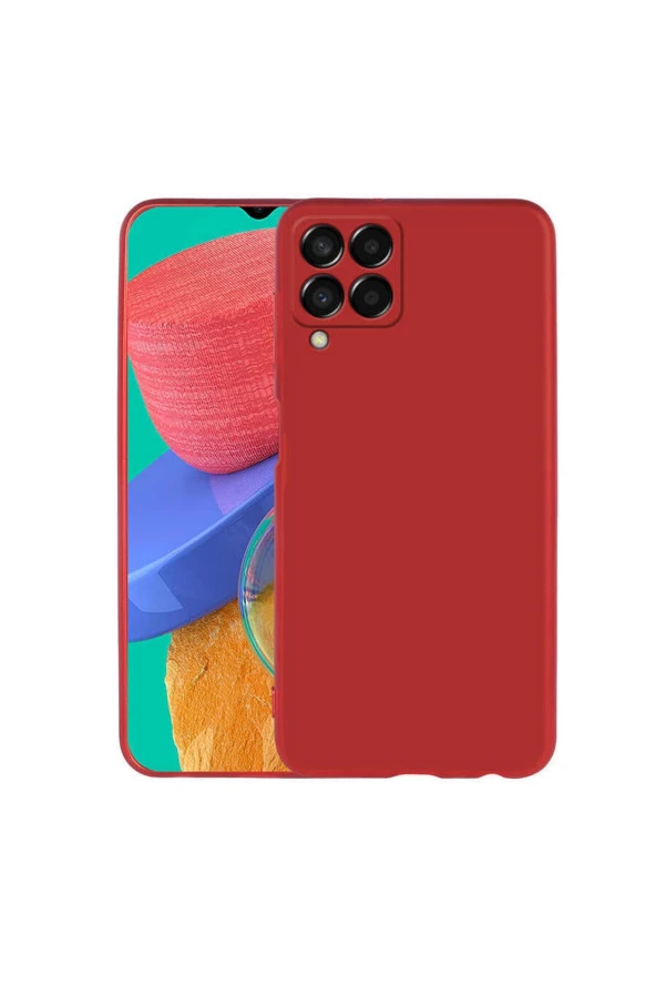 Galaxy M33 Ile Uyumlu Kılıf Premier Silikon Kapak Kırmızı ürün görseli
