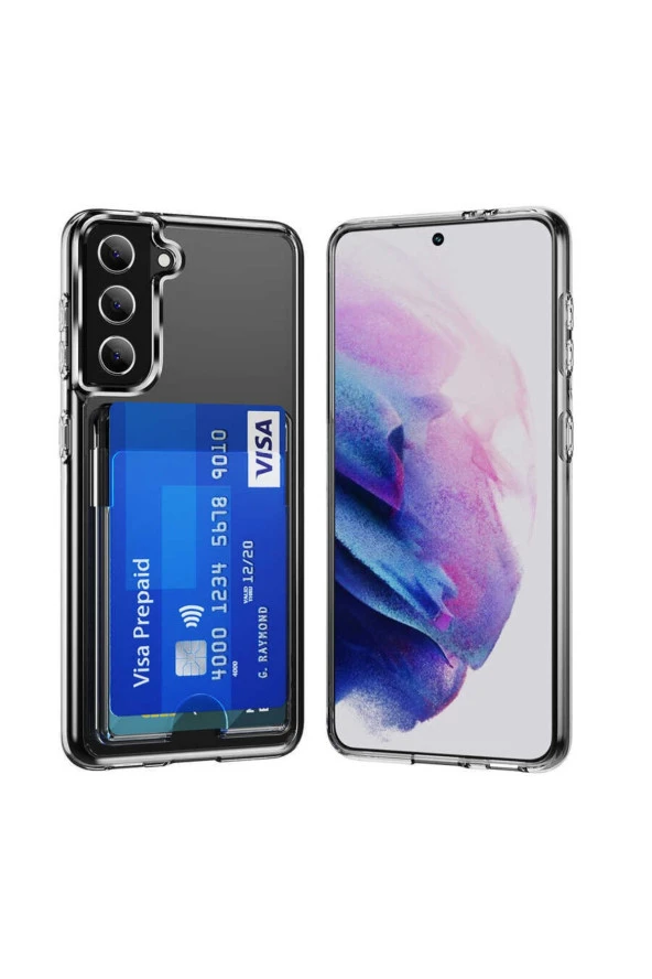 Galaxy S22 Plus Ile Uyumlu Şeffaf Kartlık Thunder Kapak ürün görseli