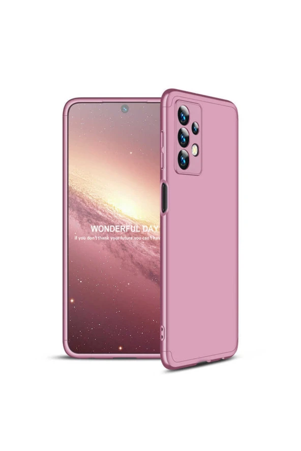 Galaxy A13 4g Ile Uyumlu Kılıf Soft Hard Koruma Ays Rosegold