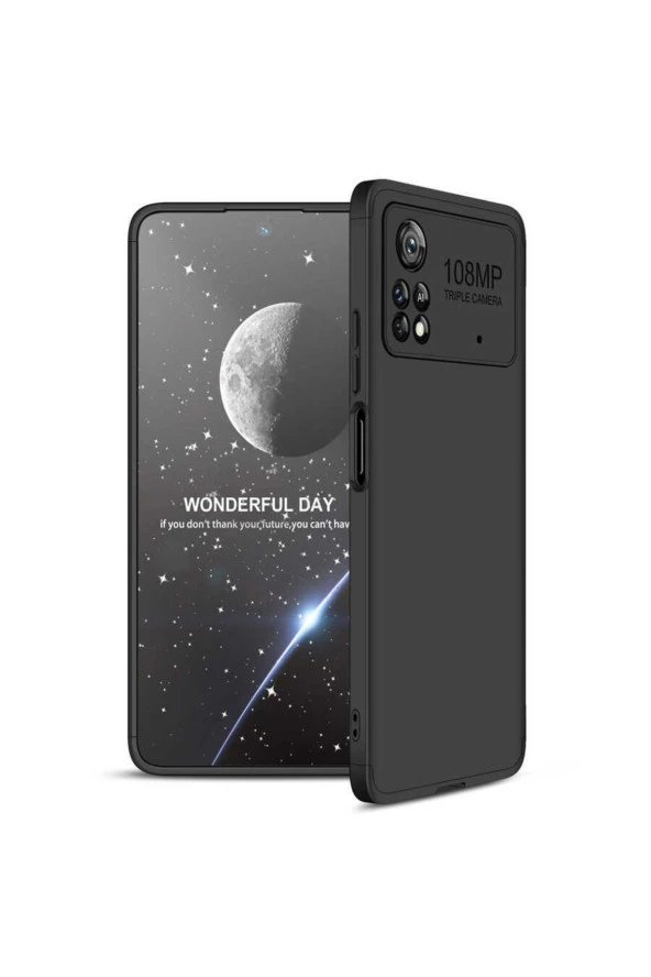 Xiaomi Redmi Note 11 Pro 5g Ile Uyumlu Kılıf Soft Hard Koruma Ays Siyah