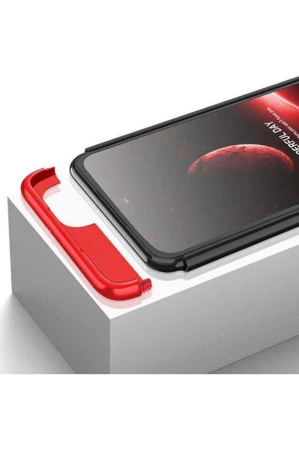 Galaxy A13 4g Ile Uyumlu Kılıf Soft Hard Koruma Ays Siyah - Resim 3