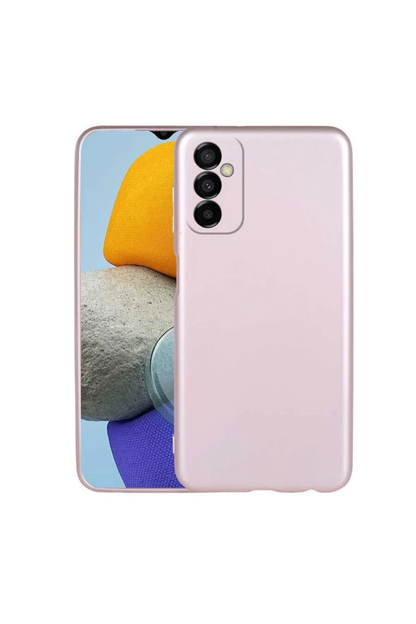 Galaxy M23 Ile Uyumlu Kılıf Premier Silikon Kapak Rosegold ürün görseli
