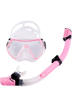 VOİT Junior (Çocuk ) Maske Snorkel Set-  FUŞYA