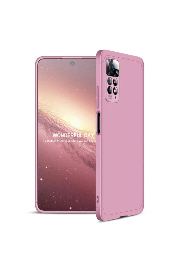 Xiaomi Redmi Note 11 Pro 5g Ile Uyumlu Kılıf Soft Hard Koruma Ays Rosegold ürün görseli