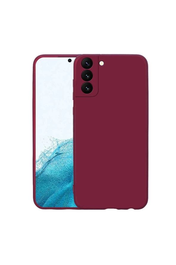 Galaxy S22 Ile Uyumlu Kılıf Mara Silky Termoplastik Kılıf Koyu Mor ürün görseli