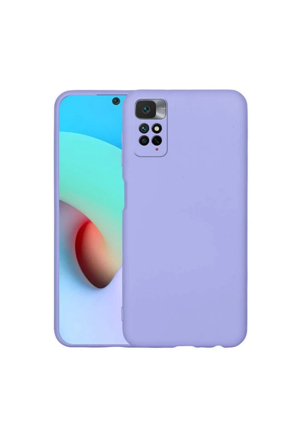 Xiaomi Redmi Note 11s Ile Uyumlu Kılıf Mara Silky Termoplastik Kılıf Lila ürün görseli