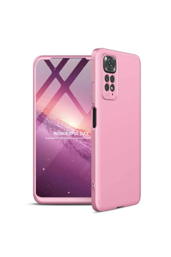 Xiaomi Redmi Note 11s Ile Uyumlu Kılıf Soft Hard Koruma Ays Rosegold ürün görseli 1