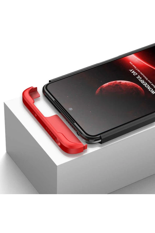 Xiaomi Redmi Note 11s Ile Uyumlu Kılıf Soft Hard Koruma Ays Siyah-gri - Resim 4