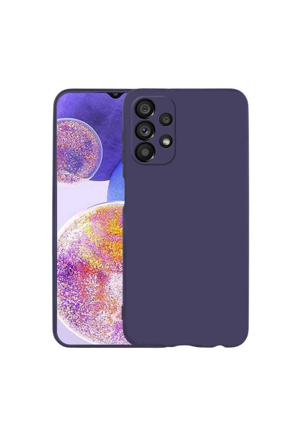 Galaxy A23 Ile Uyumlu Kılıf Premier Silikon Kapak Lacivert ürün görseli